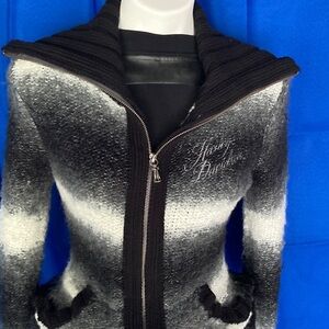 Harley Davidson zip up sweater